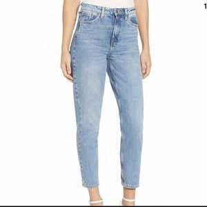 TopShop Womens Mom Jeans Size 28x30 High Waisted